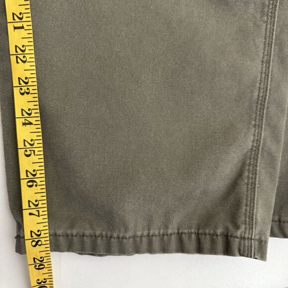 Wrangler Workwear Carpenter Pants Relaxed Olive Green Mens 39x28 - Picture 7 of 7
